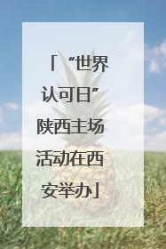 “世界认可日”陕西主场活动在西安举办