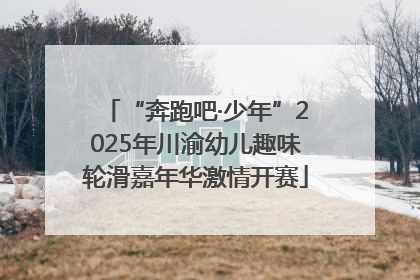 “奔跑吧·少年”2025年川渝幼儿趣味轮滑嘉年华激情开赛