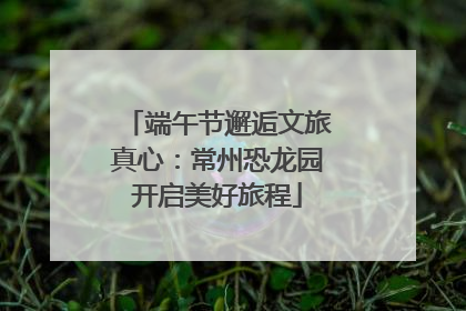 端午节邂逅文旅真心：常州恐龙园开启美好旅程