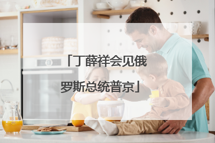 丁薛祥会见俄罗斯总统普京