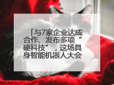与7家企业达成合作、发布多项“硬科技”，这场具身智能机器人大会蓉城启幕