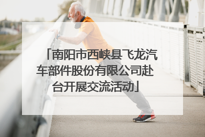 南阳市西峡县飞龙汽车部件股份有限公司赴台开展交流活动