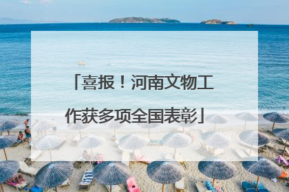 喜报！河南文物工作获多项全国表彰