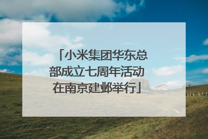 小米集团华东总部成立七周年活动在南京建邺举行