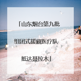 山东烟台第九批组团式援藏医疗队抵达聂拉木