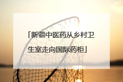 新疆中医药从乡村卫生室走向国际药柜