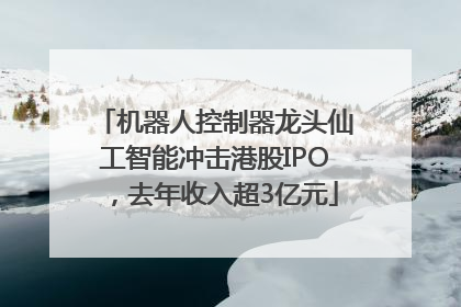 机器人控制器龙头仙工智能冲击港股IPO，去年收入超3亿元