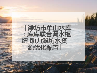 潍坊市牟山水库：库库联合调水枢纽 助力潍坊水资源优化配置