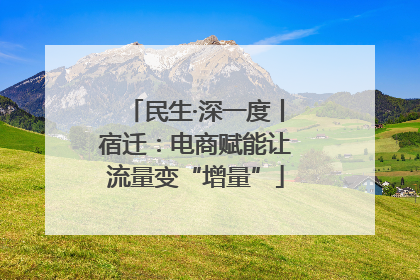 民生·深一度丨宿迁：电商赋能让流量变“增量”
