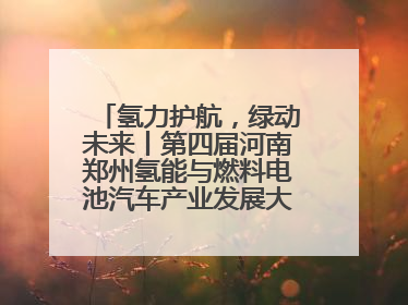 氢力护航，绿动未来丨第四届河南郑州氢能与燃料电池汽车产业发展大会启幕