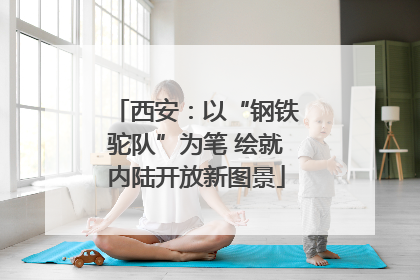 西安：以“钢铁驼队”为笔 绘就内陆开放新图景