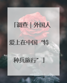 调查｜外国人爱上在中国“特种兵旅行”