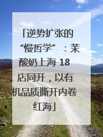 逆势扩张的 “慢哲学”：茉酸奶上海 18 店同开，以有机品质撕开内卷红海