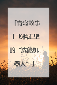 青岛故事丨飞檐走壁的“洗舱机器人”
