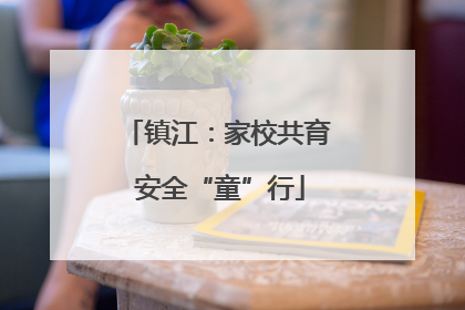 镇江：家校共育 安全“童”行