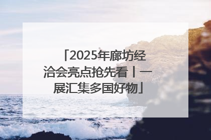 2025年廊坊经洽会亮点抢先看丨一展汇集多国好物