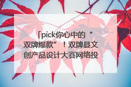 pick你心中的“双牌爆款”！双牌县文创产品设计大赛网络投票评选火热进行中